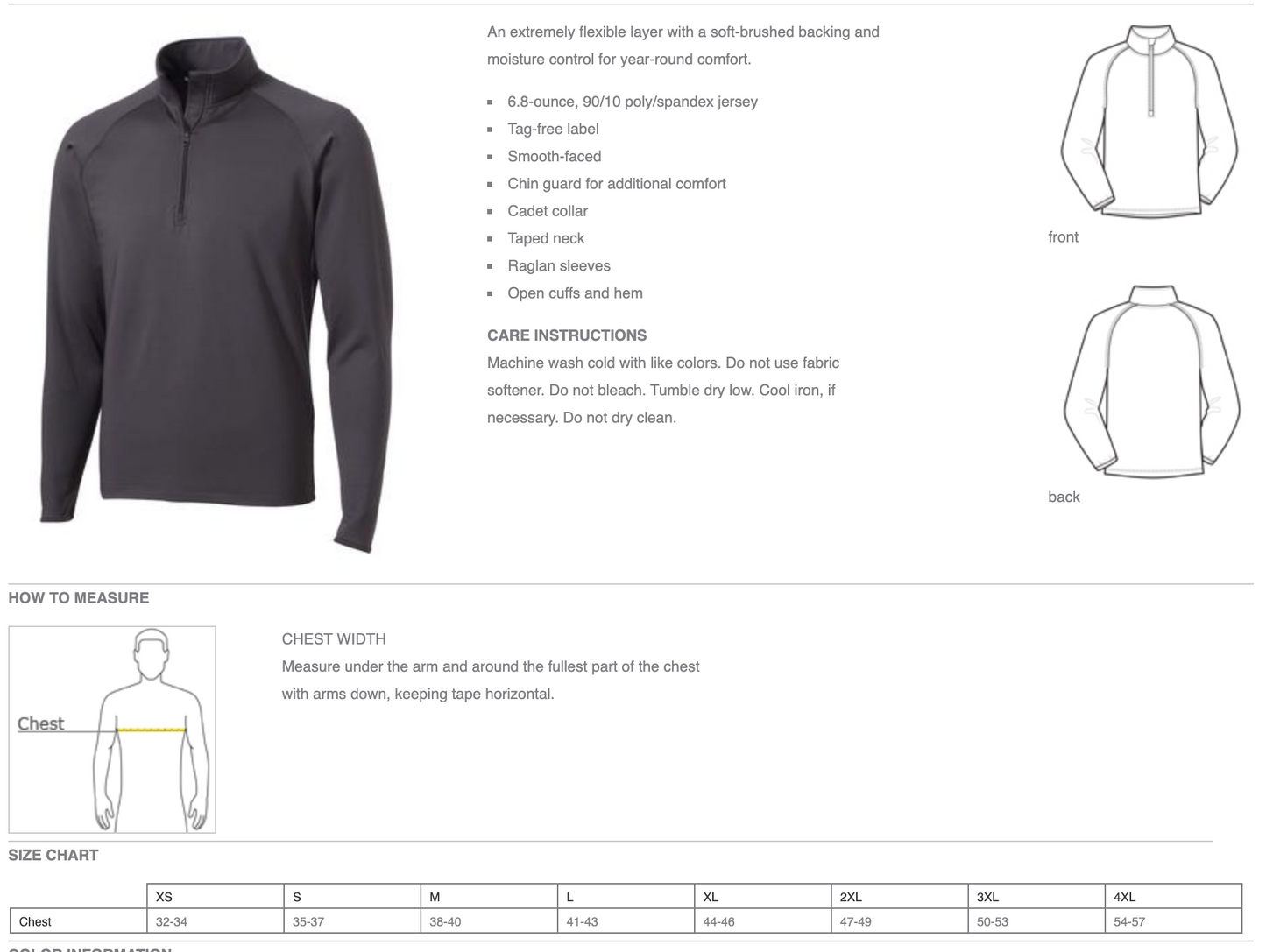 Sport-Tek Stretch 1/4 Zip Pullover - Mens & Womens